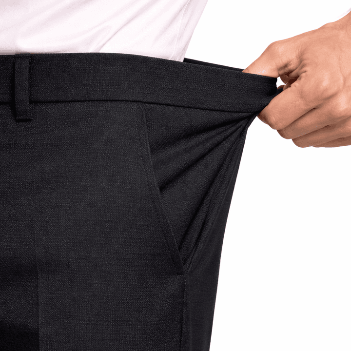 Cós da calça com leve elastano